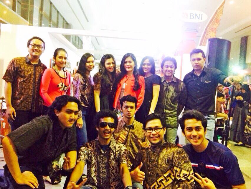 Yeah! 3 hari sdh kami menghibur seluruh visitors BNI INACRAFT 2015,such a honour! Thx a lot 😊 #ProudToBeIndonesian