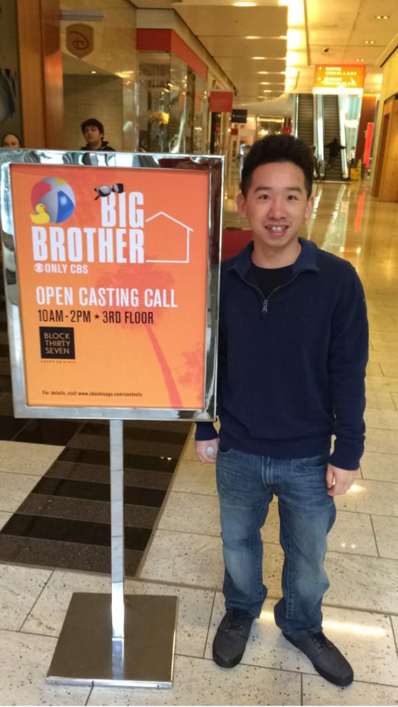 erockmoy's tweet photo. @Kassting I had a great time yesterday. #bb17opencall #noregrets #chicago #thanks http://t.co/esvGRwZNSq