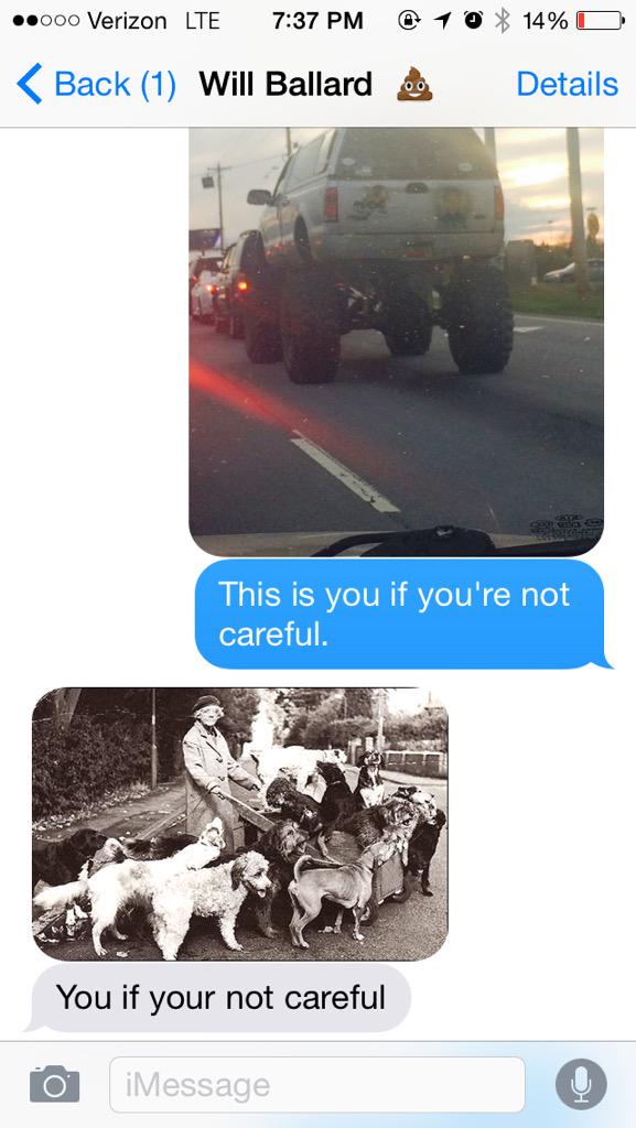 tayloraballard's tweet photo. We know each other so well #siblinglove @willballard21 http://t.co/rRiBbGBKNN
