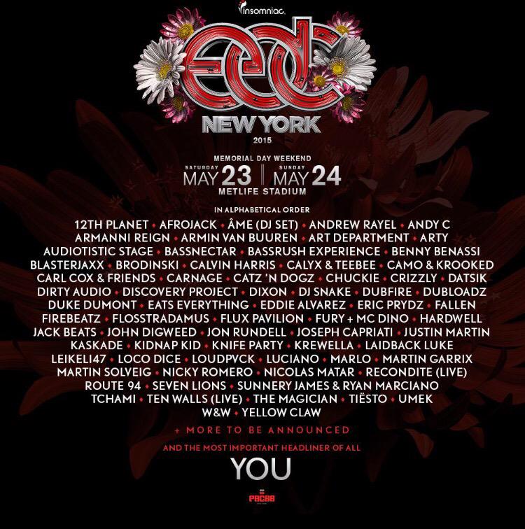 NewJerseyEDM's tweet photo. 🍎 RT &amp; FAV for a chance to win a 2-Day Ticket to #EDCNY2015 🍎

Must follow @NewJerseyEDM to win

Good luck 🙌🎉✌️ http://t.co/uMsKILREtR