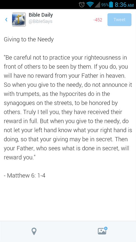 BibIeSays's tweet photo. Verse of the day http://t.co/EUB2kVrWKa