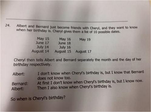 straits_times's tweet photo. Primary 5 maths question goes viral, stumps adults http://t.co/k5X487r1I1 http://t.co/s7CHn3n1S1
