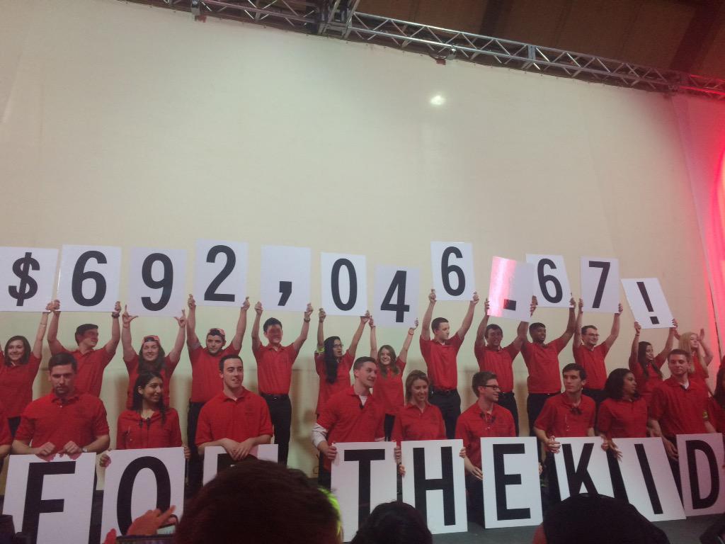 ThetaChi_RU's tweet photo. $692,046.67. WOW. Thank you to @EmbraceKids, @RUDanceMarathon and EVERYONE else who made #RUDM2015 one to remember! http://t.co/IT56ElMLFP