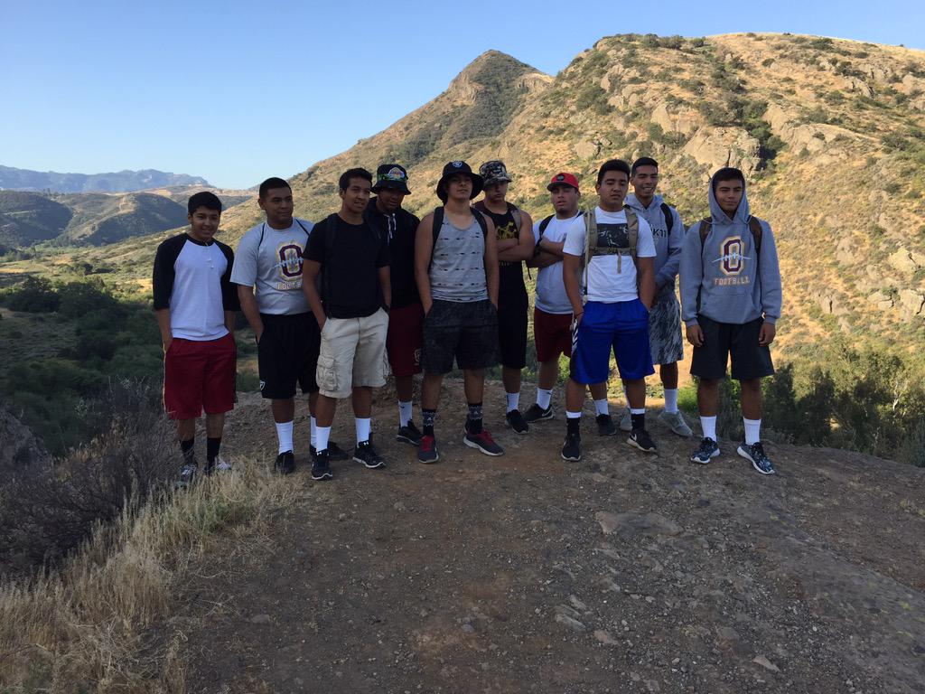 12thmanOHS's tweet photo. Did a beautiful hike yesterday #OHSfb2015 #hikingrules #OHS12thman #joinus http://t.co/0lApDvdIWe