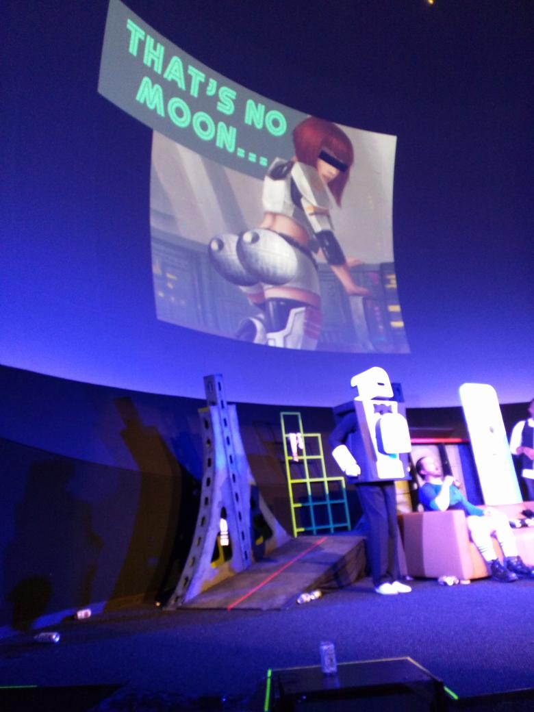 AstroPopDC's tweet photo. From last night: PORN....IN.....SPAAAACE!!!!!!! #C2YN #YurisNight http://t.co/3HSJYxShqS