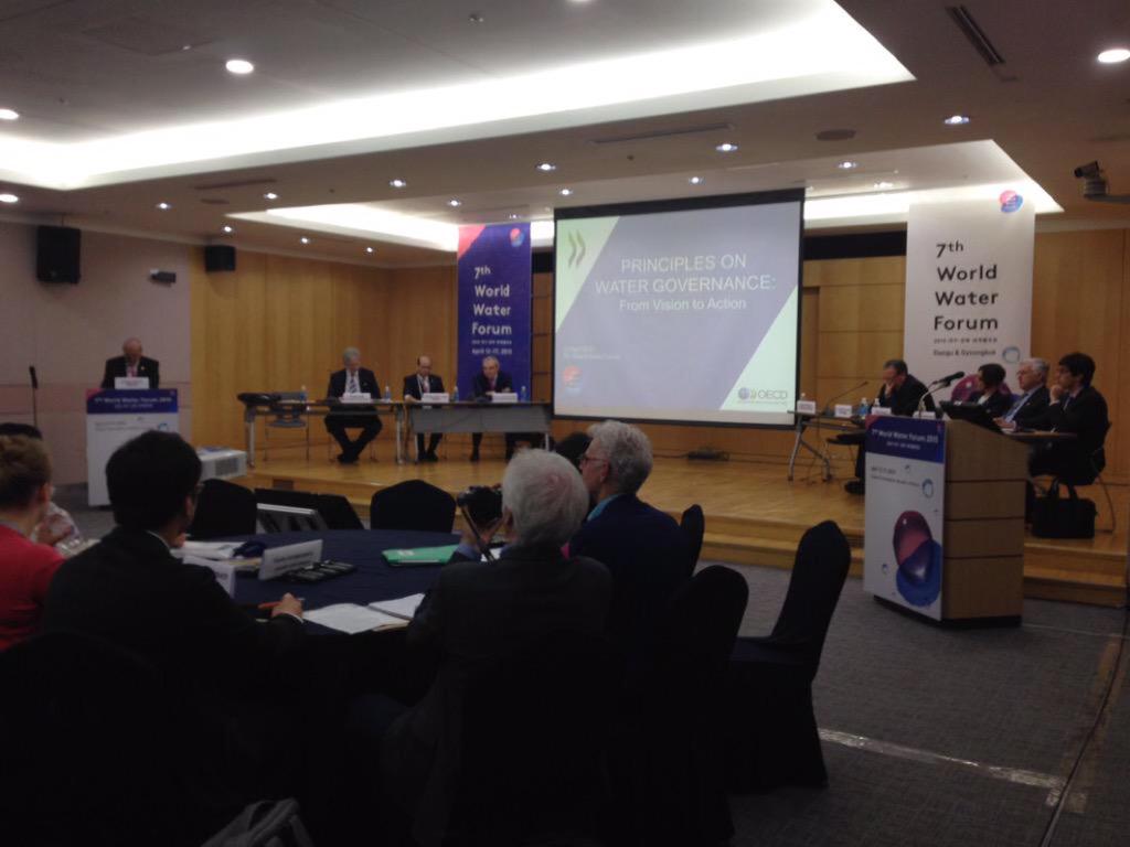 "<a href="/PCGGlas/">Peter Glas</a>: important milestone: 12 Principles on Water Governance and Daegu Declaration <a href="/wwaterforum7/">2015 세계물포럼 조직위원회</a>. " <a href="/deltares/">Deltares</a>