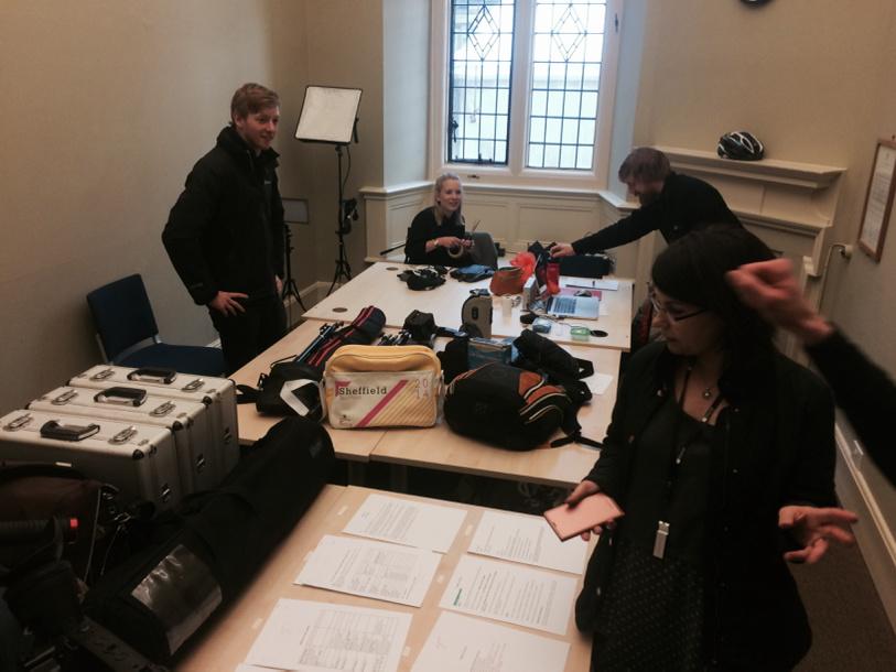 lilacfilms's tweet photo. With the @NiceTreeFilms @DSproaudio team for filming #evidencelive conference in #oxford http://t.co/8cAIAEpPJu