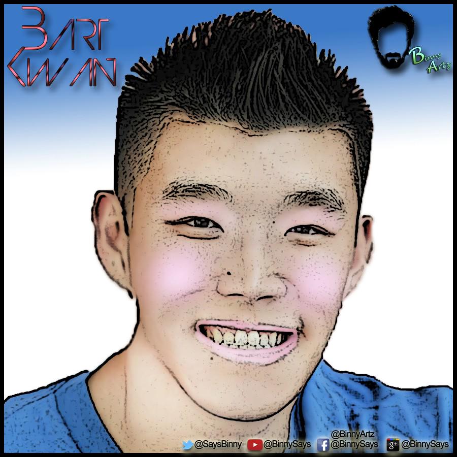 MarkivMinds's tweet photo. ~ #BARTKWAN ~ Photo Portrait Effect

#Howz Bart Looking - So, #Kawaiiiii 

#BinnyArtz http://t.co/cOyAgETRGa