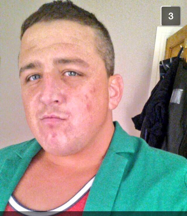L33Duck's tweet photo. Can't believe @gregwilliams12 stayed up watching the masters last night wearing his #GreenJacket #USMasters2015 http://t.co/Diu99VR7M3