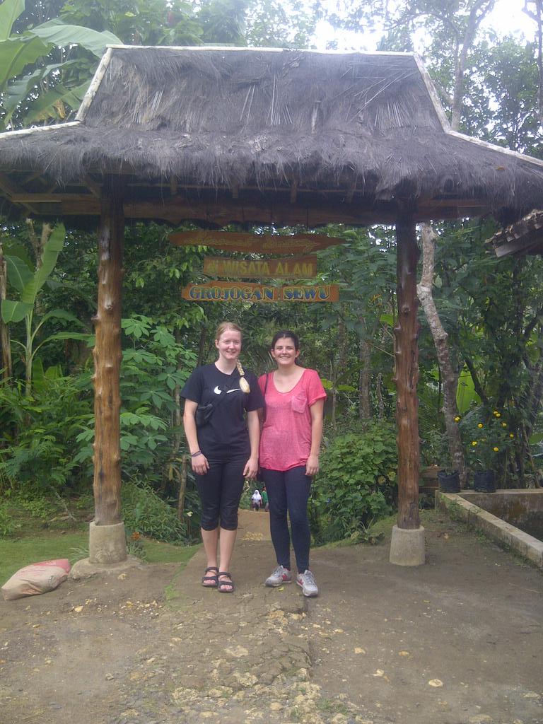 Nah ini Tourist again ;) mrs.Maria and mrs.Catrine from Denmark, thanks for coming {}