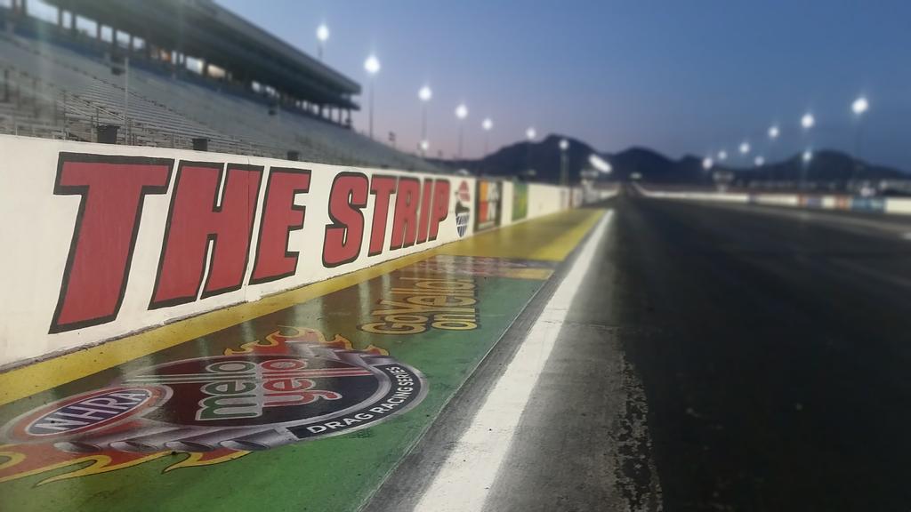 TeamKalitta's tweet photo. It's been fun @LVMSStrip! We'll see you again in the fall! #NHRAVegas #NHRA #GoOnYello http://t.co/i6MOBRI5Di