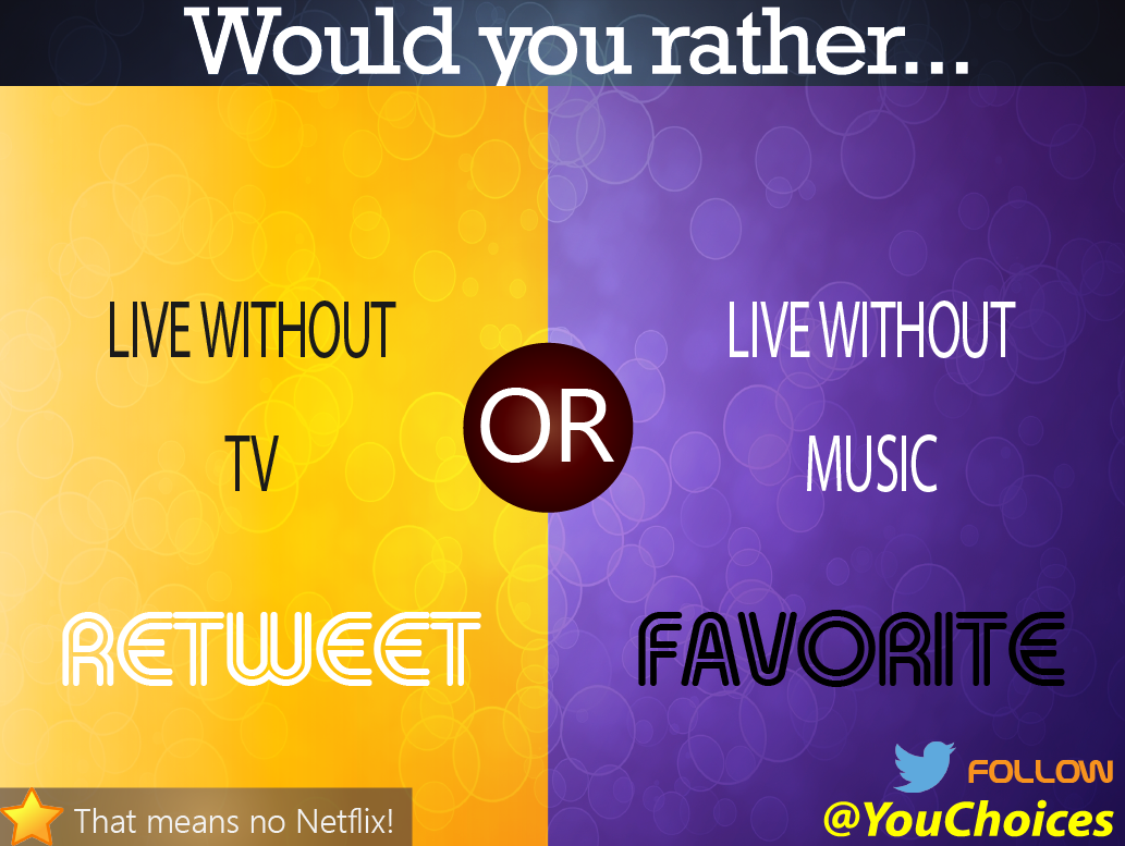Would You Rather? tweet media