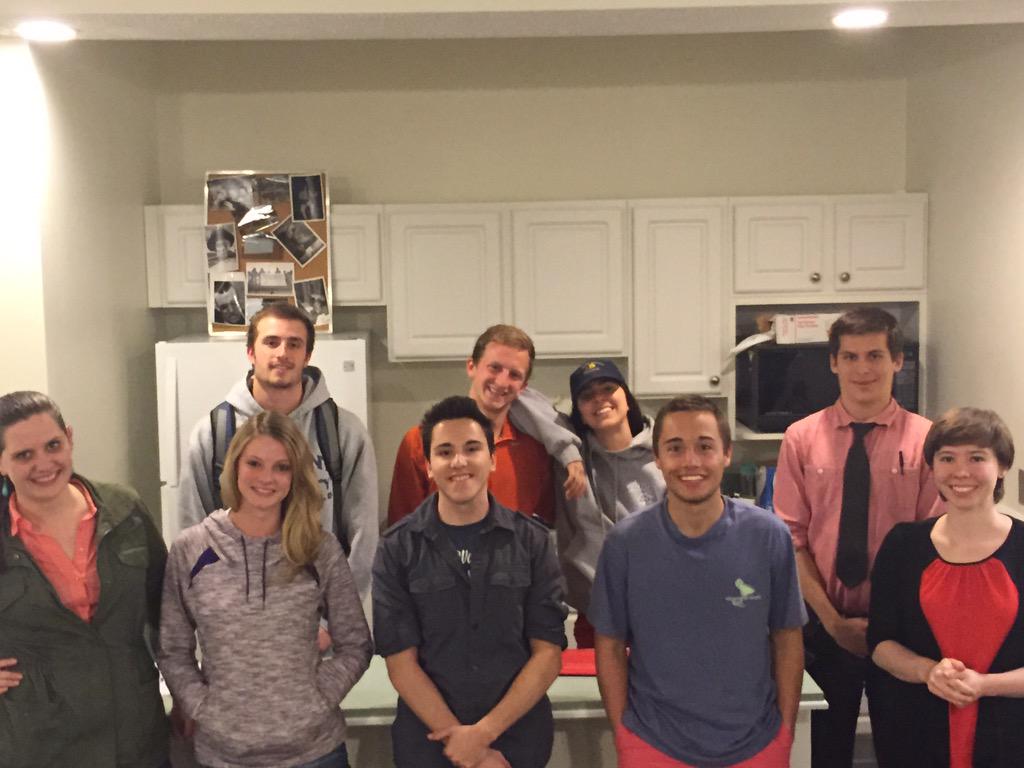 theWeeklyRinger's tweet photo. Welcome to the new staff of The Blue &amp; Gray Press! http://t.co/hIfcSEzSKf