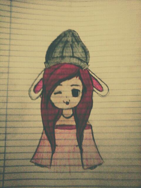 ChloeLoversD's tweet photo. @Naishys #hechoenclase *--* eres tu con gorro hipster http://t.co/P2F2jvxFVG