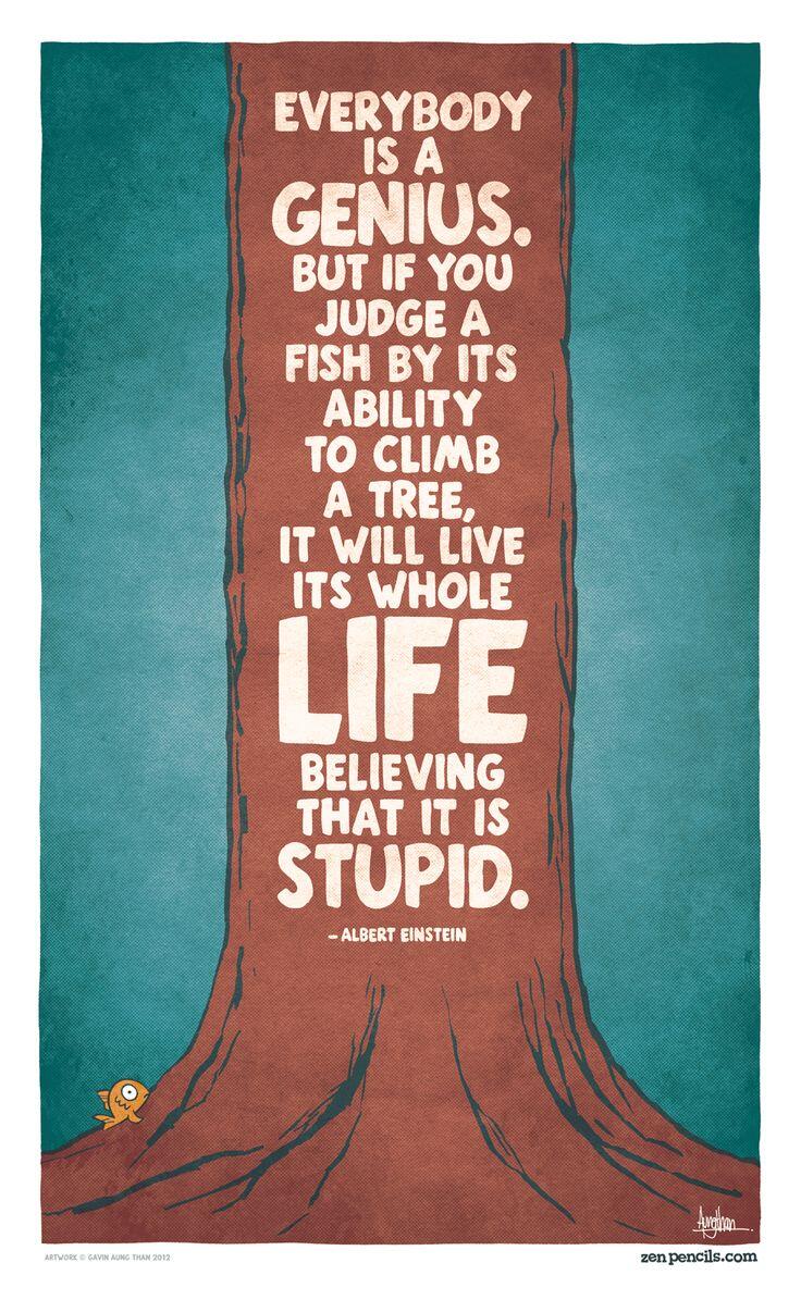 NotCorruptMedia's tweet photo. Everybody is a genius. http://t.co/IenamBlqcN