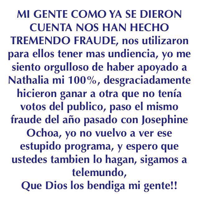 unicacfraud's tweet photo. Lean mi gente !!!! http://t.co/BpVf2XLz6l