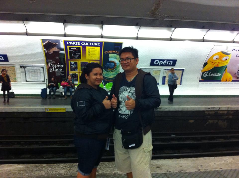 nando53_ray's tweet image. setahun sudah pengalaman perjalanan kami diparis