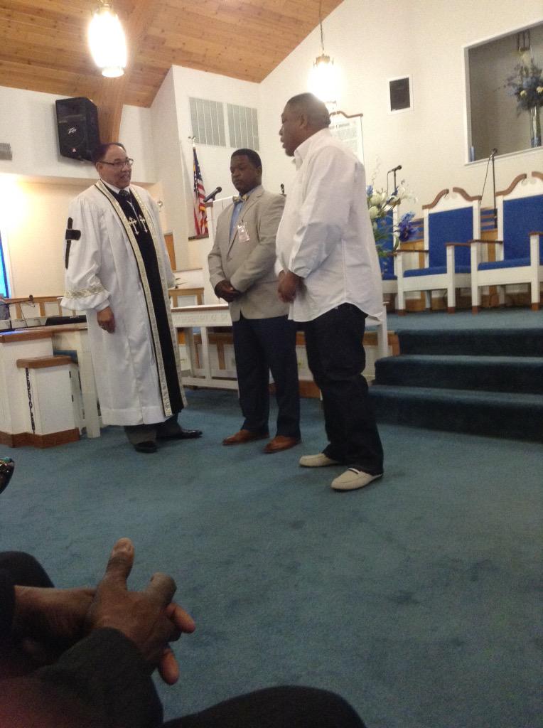MissionaryMt's tweet photo. Praise God. Two more came by way of Christian experience. Today's message: Acts 12:1-5 Effective Praying http://t.co/8NfuEIs7yZ
