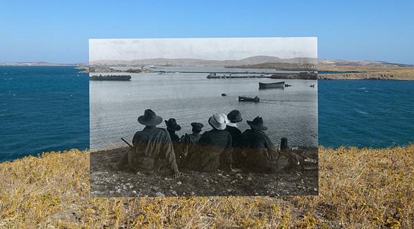 AnzacLive's tweet photo. Incredible response to Lemnos Then &amp; Now. Read more http://t.co/DvbrYIU9lu @newscomauHQ @ThruTheseLines #AnzacLive http://t.co/IQ7SWKZe4n