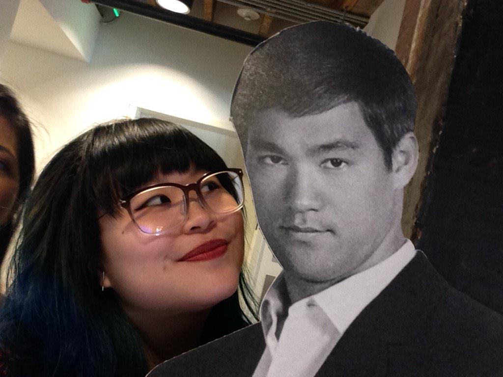 al_sdj's tweet photo. I ship it. #DoYouKnowBruce @winglukemuseum #2DaysInSeattle http://t.co/FGna1PddkO