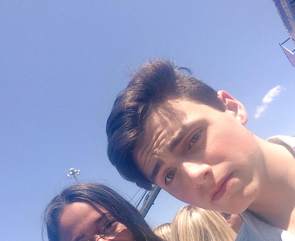Happy Birthday! Hope to see you this year performing. (Cut myself out bc gross & sweaty) 