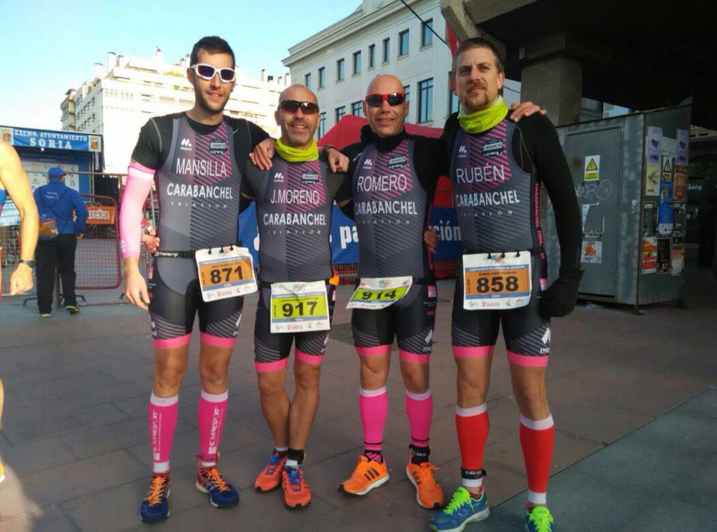 Nuestros chicos también lo han dado todo en el campeonato de España de Duatlon
