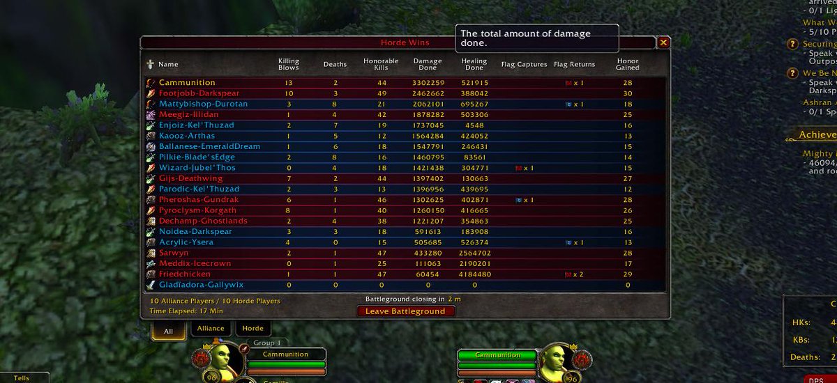 MissCammi316's tweet photo. BGs with @jordanwilcox60 @hulksmashlol DOMINATING. #topdamage #topheals #topKB #huntards http://t.co/FzEiKRzbhM