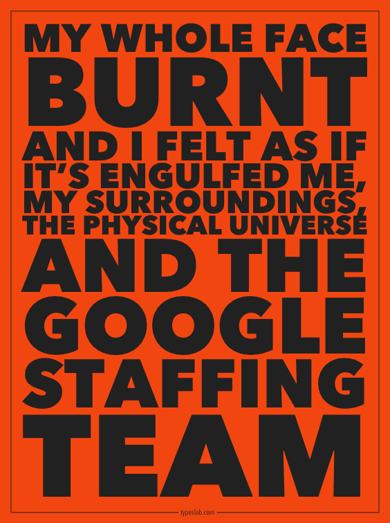 glenmaddern's tweet image. .@minikomi just applied #typeslab to @erowidrecruiter and it&apos;s terrifying