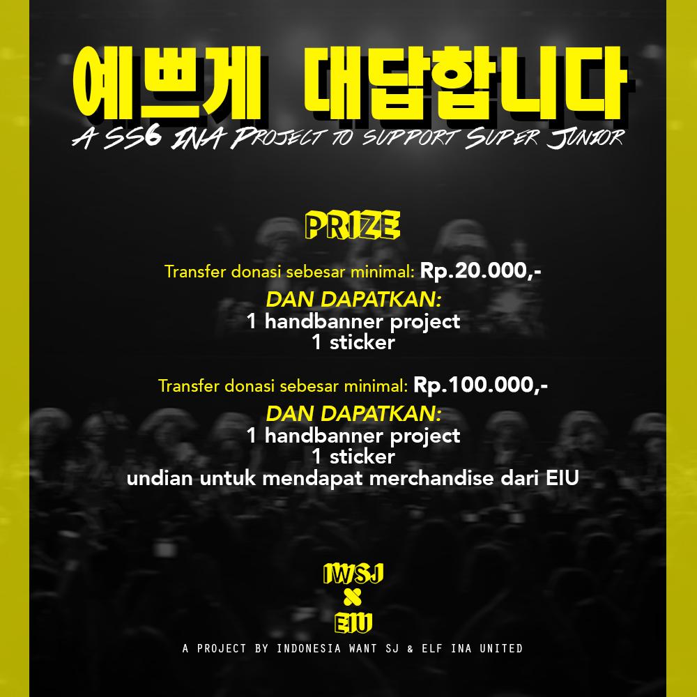 GAMEkyulogy's tweet photo. [#SS6INA 예쁘게 대답합니다 PROJECT] See pictures for information http://t.co/cCE6CLYhnF http://t.co/GXTbLPEQU8 help support ELF! cc @IndonesiaWantSJ