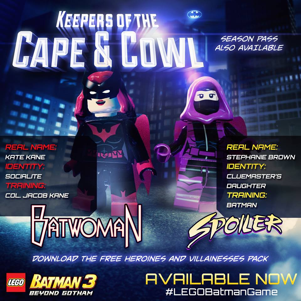 LegoBatmanUK's tweet photo. The Daughters of Gotham have arrived on the scene. #HeroinesVillainesses http://t.co/4hSHbSnRcc