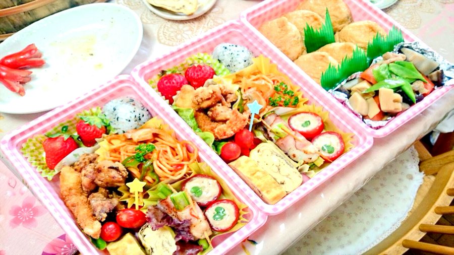 お花見デートには手作りお弁当を 簡単で彼氏に喜ばれるお弁当のレシピ紹介 色とりどり