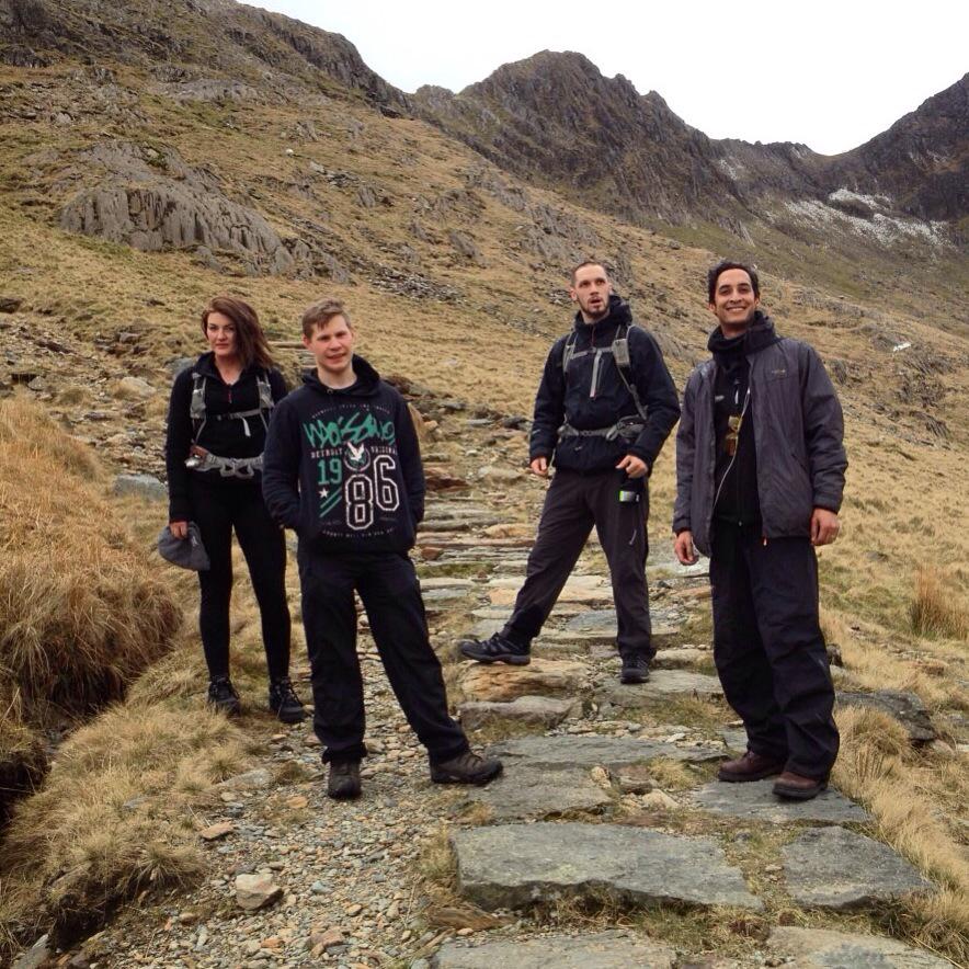 FFTowerhill's tweet photo. Team #fftowerhill climbed Snowdon this weekend. We took our @FitnessFirstUK flag all the way to the summit #aimhigher http://t.co/NsJG04yfvW