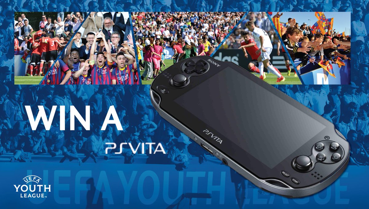 UEFAMensYouth's tweet photo. This is your chance to win a PS Vita! Just retweet and we'll pick a winner at the end of the day! #UYL http://t.co/JGAWQy4GOR