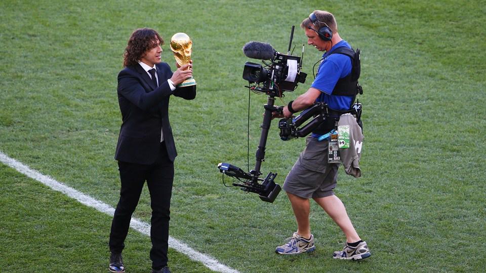 Puyol. Legend \" Happy birthday to Claudio Bravo (32), (37) & Rudi Voller (55) 