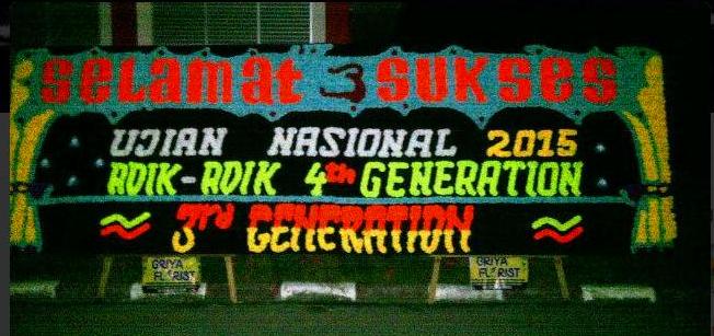 griyaflorist's tweet photo. Selamat Sukses UN 2015 Siswi FBS 4th generations. @OSISFatihPutri http://t.co/BhU1nTtweJ