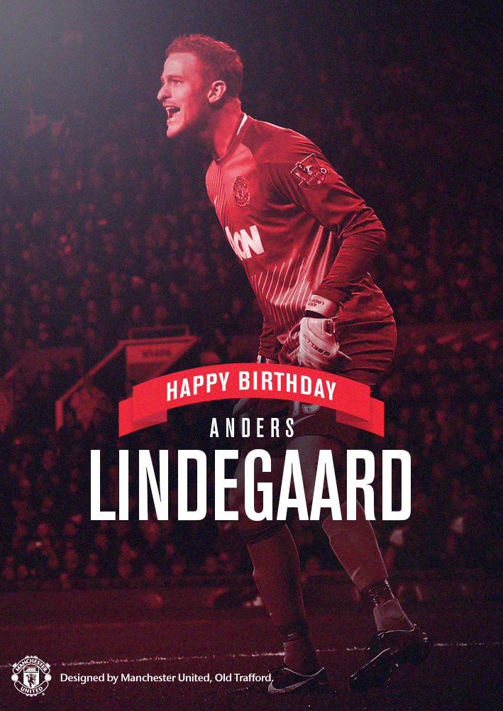 Happy birthday buat Anders Lindegaard yang ke-31!! 
