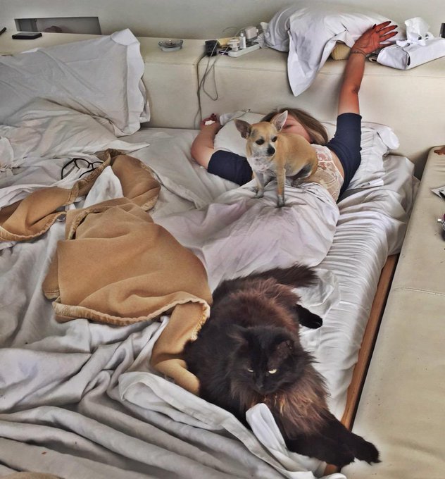 Back home in Roma! Il risveglio di mamma... Photo di Naike Rivelli @siriadefazio @GPanellaa @muti_ornella<a href="/tag/diegopadula"class="tags"><span>#diegopadula</span></a>