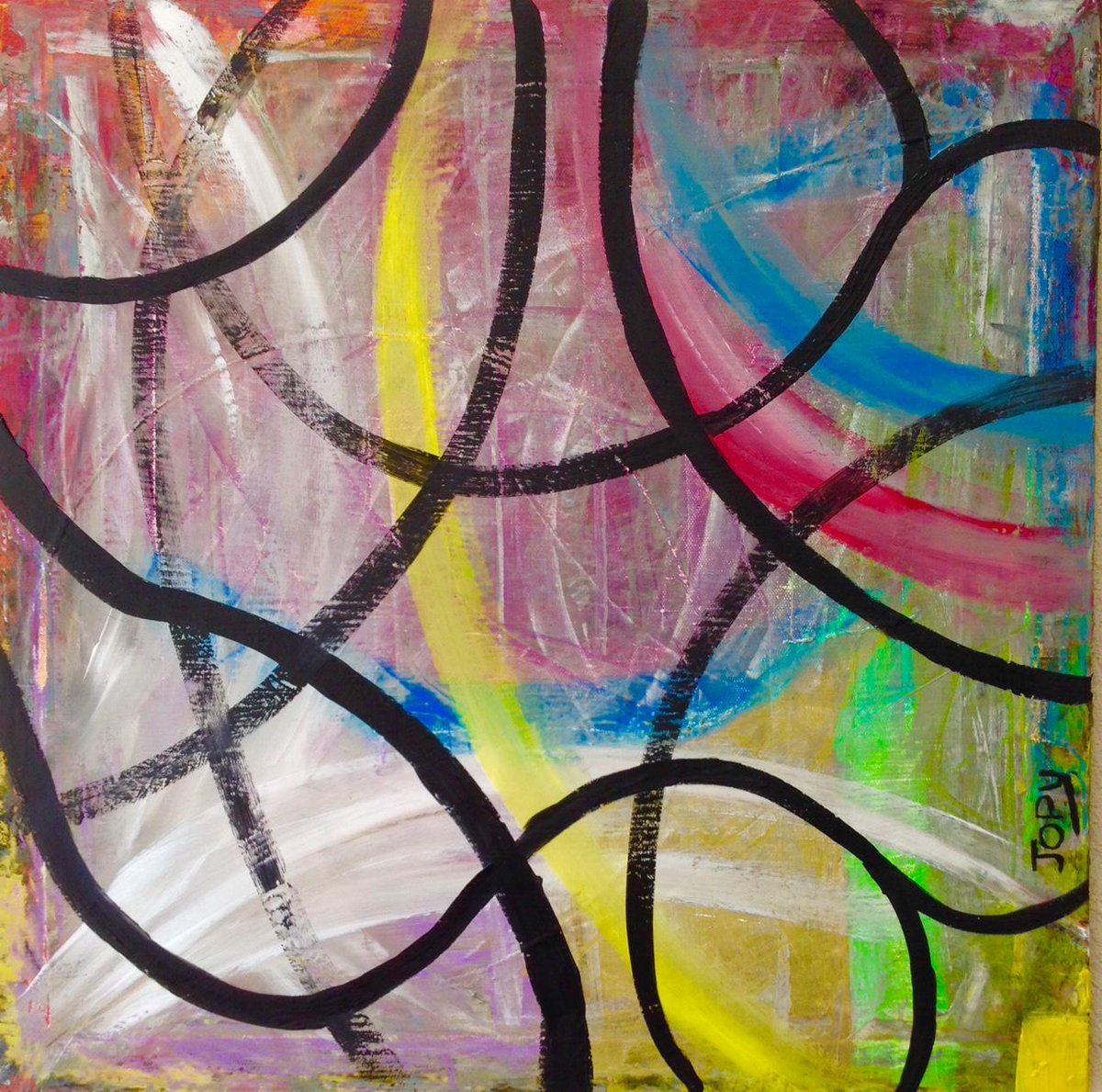 JopyArt's tweet photo. Abstract-1- by Jopy - Acrylique- #abstractart #painting #art http://t.co/HJvqRZeilQ
