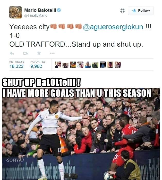 TotallyMUFC's tweet image. So how many goals you scored this season Balotelli? @FinallyMario 

#Mufc #Smalling