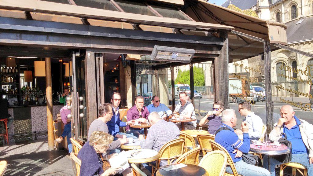 mdavenhorst's tweet photo. Koffie break #Parijs #trendtour @LClaassens @Marcfoncke @EversVD @PascalMilhado @kuipers_sander @RemkoFuchs http://t.co/fPB6H7rBAq