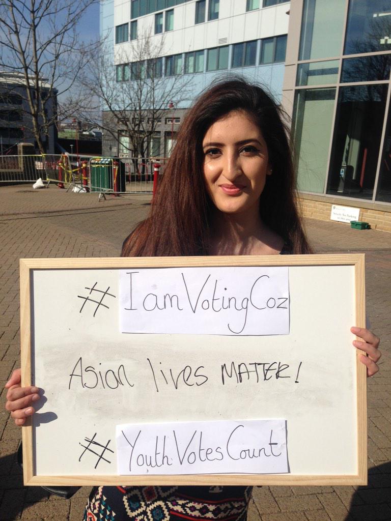 JUSTWYorkshire's tweet photo. 23 days til #GE2015 &amp; 1 week til deadline to #RegisterToVote. #YouthVotesCount #BMEvotescount #EveryVoteCounts http://t.co/hCERLTNsbf