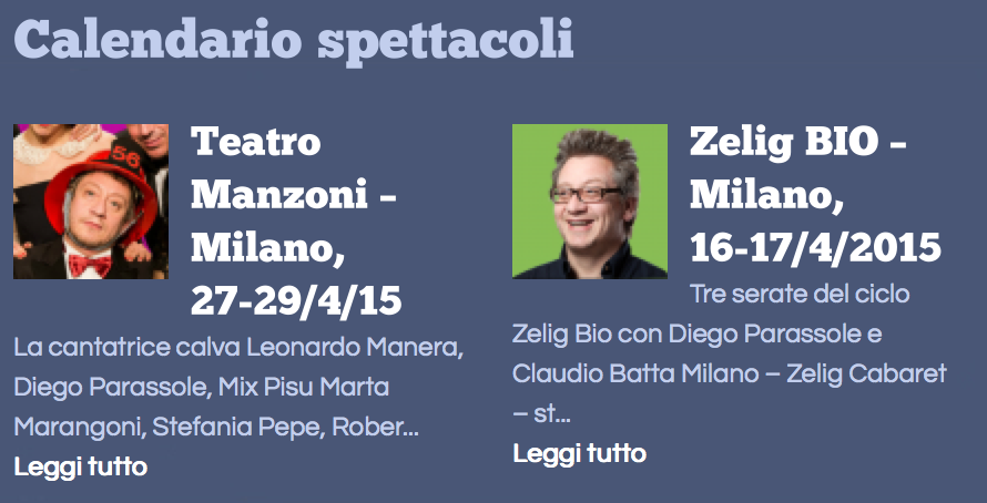 parassole's tweet photo. I prossimi spettacoli > http://t.co/V74TV1nJkI #parassole http://t.co/gfHloDH3lG