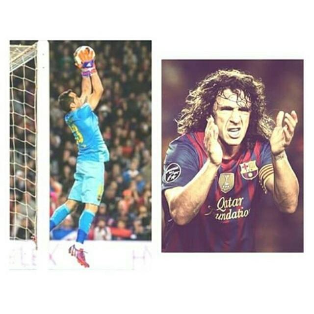 HAPPY BIRTHDAY CARLES PUYOL and CLAUDIO BRAVO \"IAM FCB FANS\" 