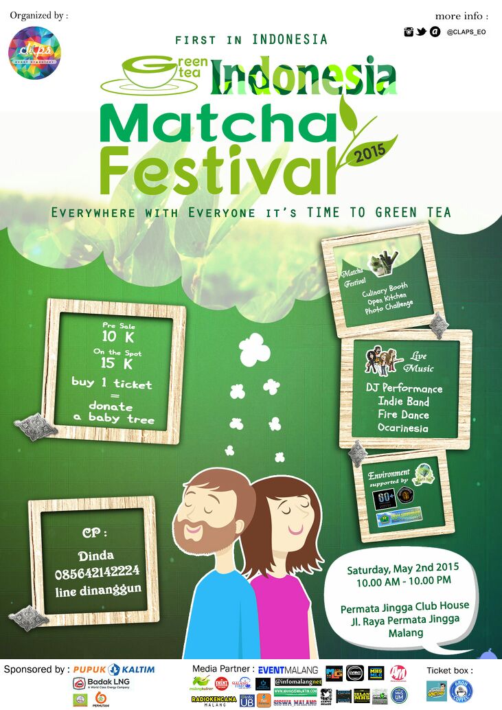infoUB's tweet photo. #TODAY Are you ready for Indonesia Matcha Festival 2015?
#matchafest2015 @Claps_EO Come and join! http://t.co/84RsqHW2yp