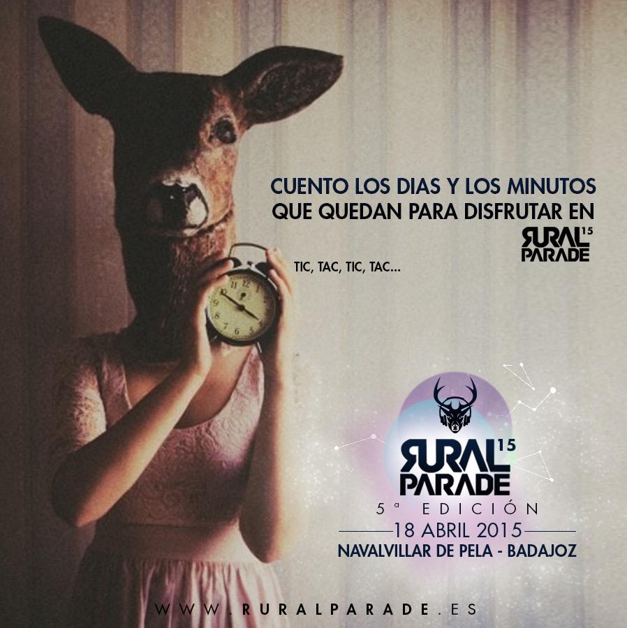 Buenos dias ruleros, entramos en la recta final... Tic tac tic tac.... 

#yovoyarural