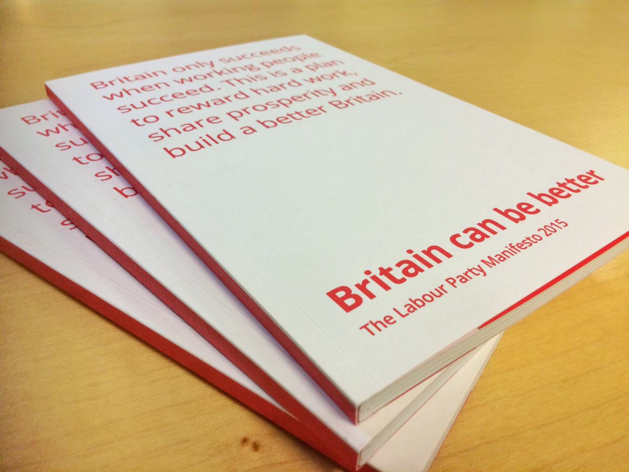 Labour launches its General Election Manifesto