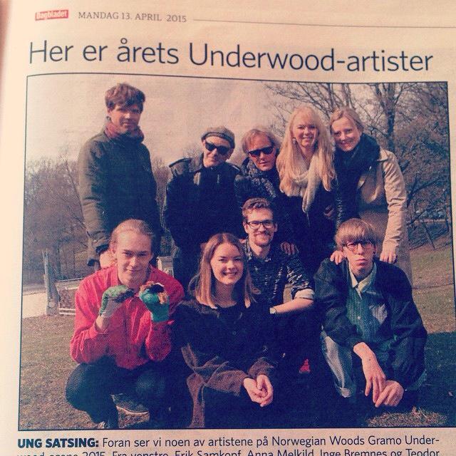 Hurra! Det blir helt rått å spille på Gramo Underwood under <a href="/NorwegianWood/">Norwegian Wood</a> i juni!