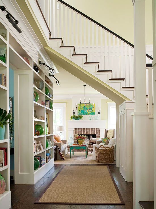KermesInteriorDesign (@kermesid) on Twitter photo A built-in bookcase under the stairs adds an unexpected touch of character to this cheerful home via <a href="/freshome/">fresh home</a> . A built-in bookcase under the stairs adds an unexpected touch of character to this cheerful home via <a href="/freshome/">fresh home</a> .