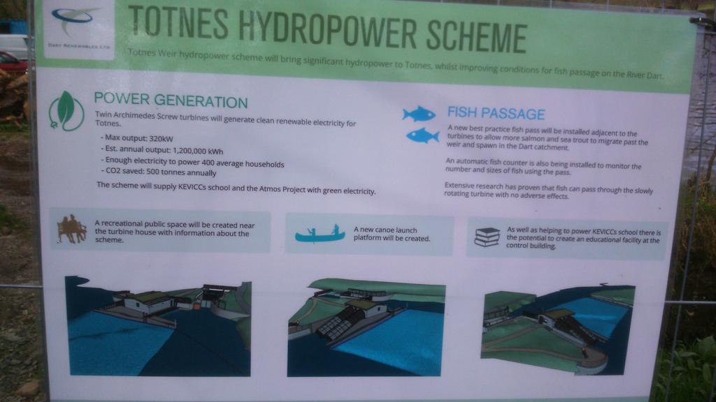 benking01's tweet image. Exciting times down on the River Dart, at #Totnes weir.

#Hydropower #HEP

HT @AtmosTotnes @KEVICC