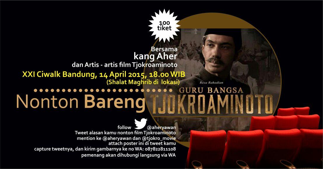 Dewikkurnia's tweet photo. Dg film ni,ak Ingn mrskn nyatany trilogi trmhsyur Stngg2 ilmu,smurni2 tauhid,spntar2 siasat @aheryawan @tjokro_movie http://t.co/xFxroxn92a